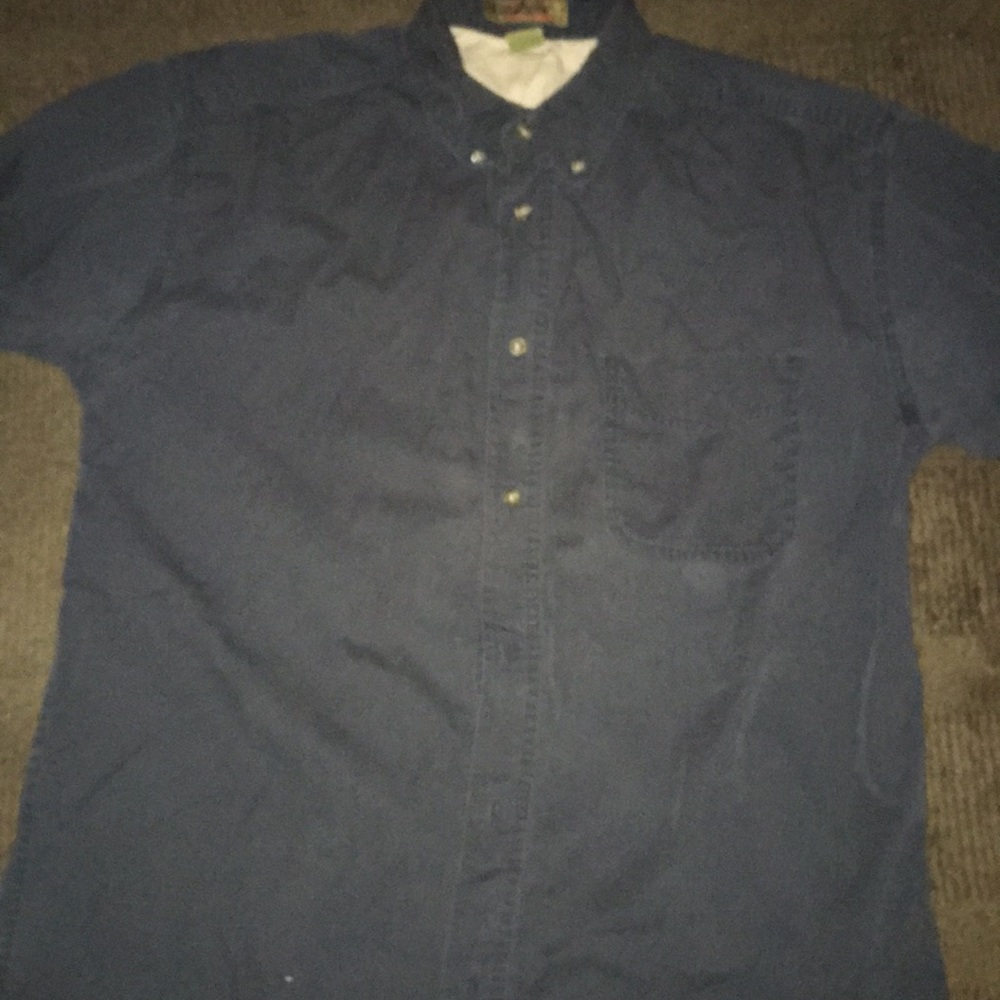 Blue button down - Picture 2 of 2